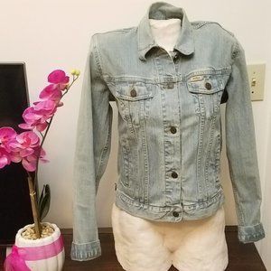 Levi Strauss Signature Blue Jean Denim Jacket Med